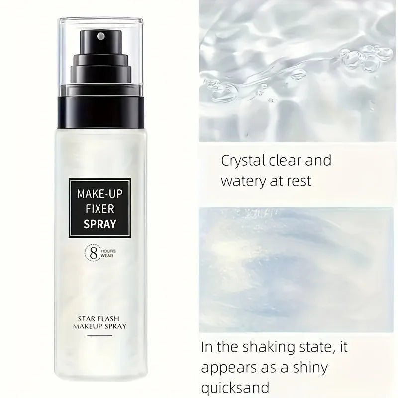 Spray fixateur de maquillage – Longue tenue, imperméable et résistant à la transpiration | Anti-gras, hydratation légère et fini naturel