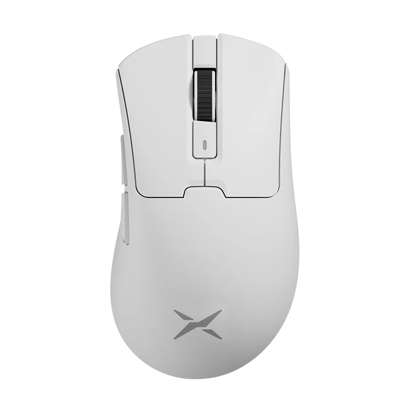 Souris de jeu Delux M900Pro | 8000 Hz | Capteur PAW3395 | Sans fil | 63 g ultra léger | Station d'accueil magnétique | RGB ergonomique pour main droite | Joueur sur PC