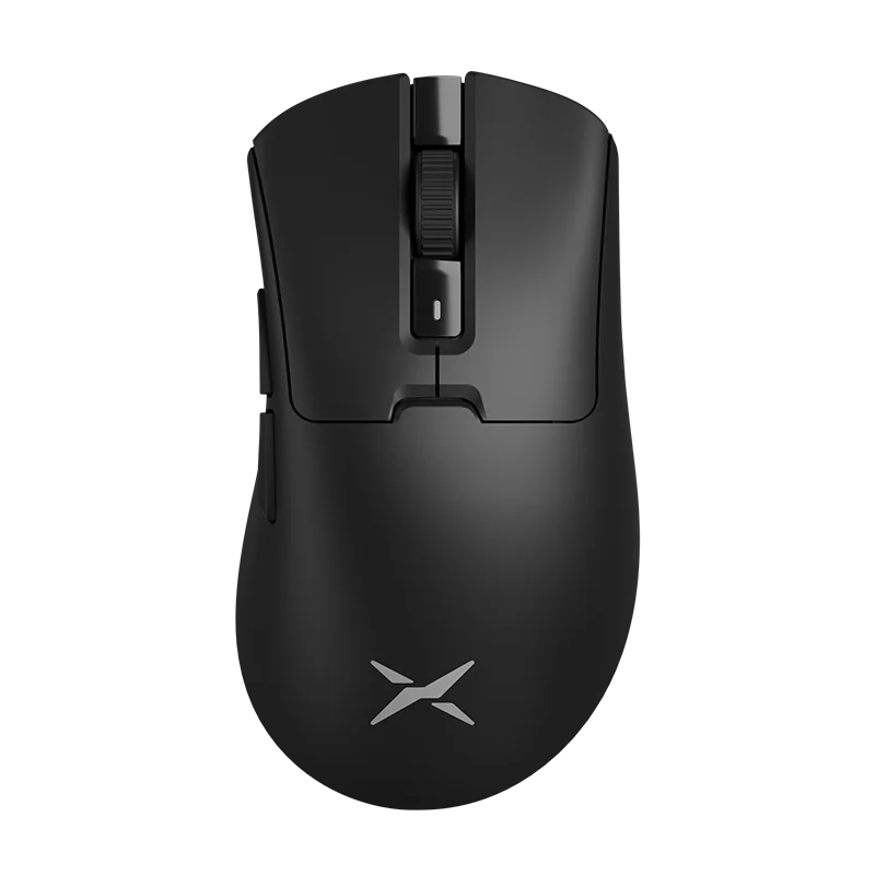 Souris de jeu Delux M900Pro | 8000 Hz | Capteur PAW3395 | Sans fil | 63 g ultra léger | Station d'accueil magnétique | RGB ergonomique pour main droite | Joueur sur PC