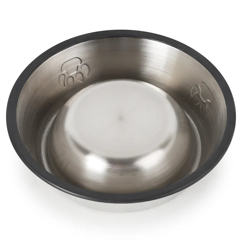 Comedouro Antiformiga em Inox para Cães e Gatos – Antiderrapante