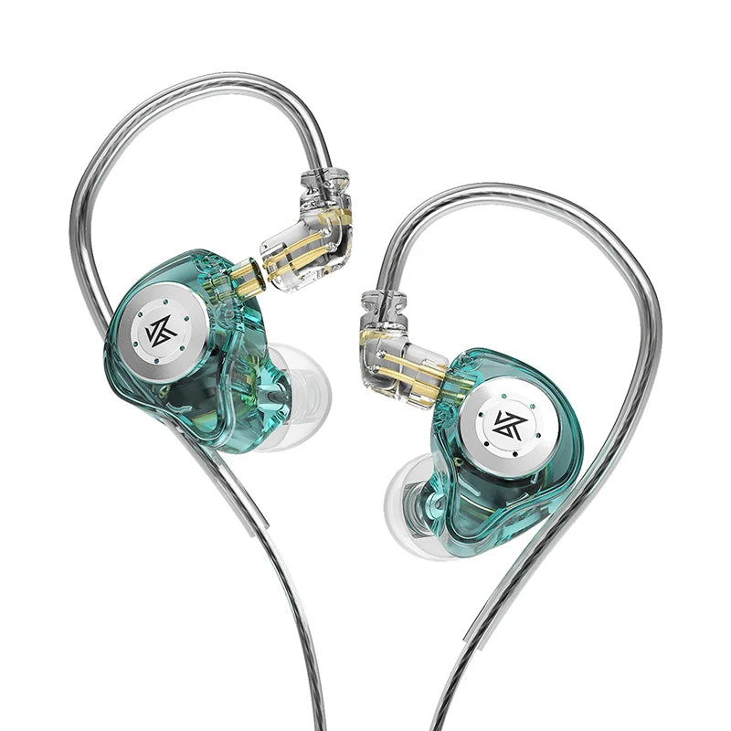 Fone KZ EDX Pro com Fio | Alta Fidelidade | In-Ear Monitor | Grave Potente | Ideal para Música, Jogo e Estúdio | Cancelamento de Ruído