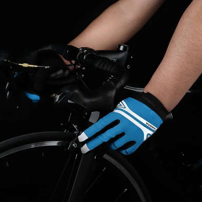 Gants de cyclisme IF239 avec coussinet en gel de 5 mm – Microfibre antidérapante, tissu respirant et fermeture réglable | VTT, Vitesse et Urbain