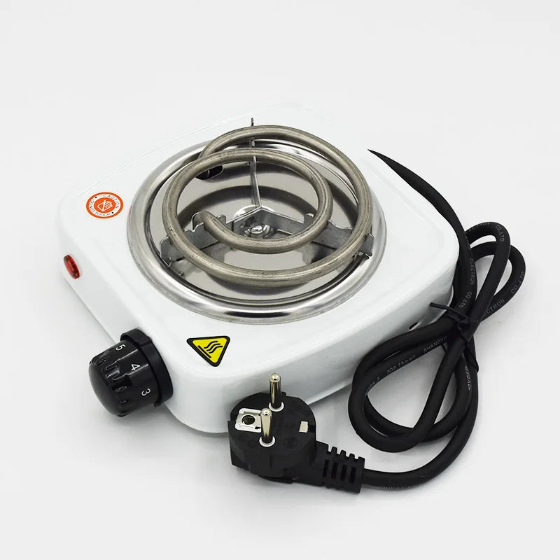 Fogão Elétrico 500W para Shisha e Café – Compacto e Portátil