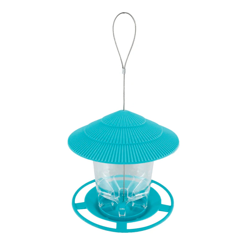Comedouro Automático para Pássaros – Suspenso com Múltiplos Furos para Alimentos e Sementes