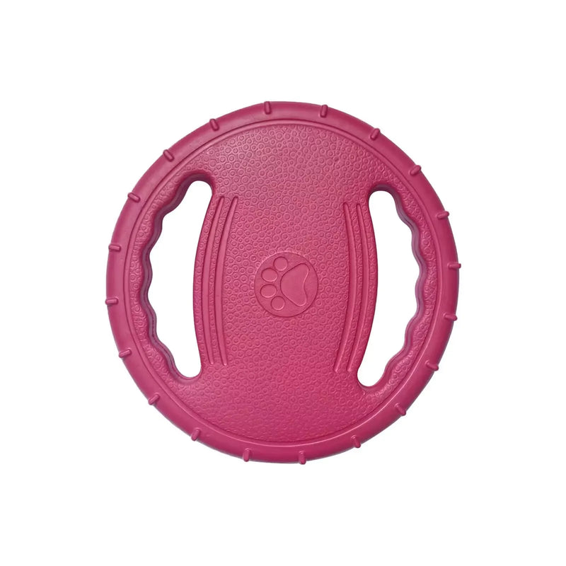 Disque volant pour animaux de compagnie EVA, anneau de traction pour dressage de chien, jouet flottant résistant aux morsures, jeu interactif de sports de plein air pour chien, frisbee