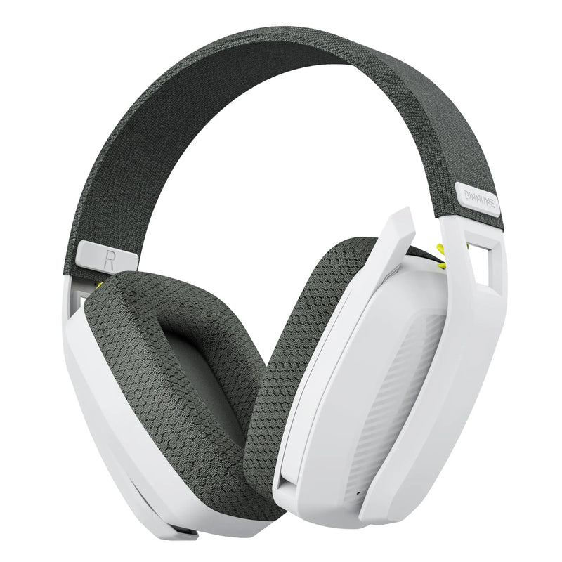 Fone de Ouvido Gamer BINNUNE | 2.4GHz Sem Fio + Bluetooth | Com Microfone para PS5, PS4, PC, Mac e Celular