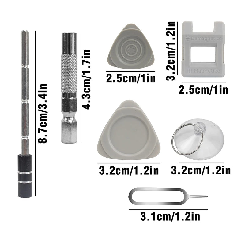 115 in 1 Precision Screwdriver Kit — Professional Set for Electronics Repair, PC, Cell Phone, Laptop, MacBook and More