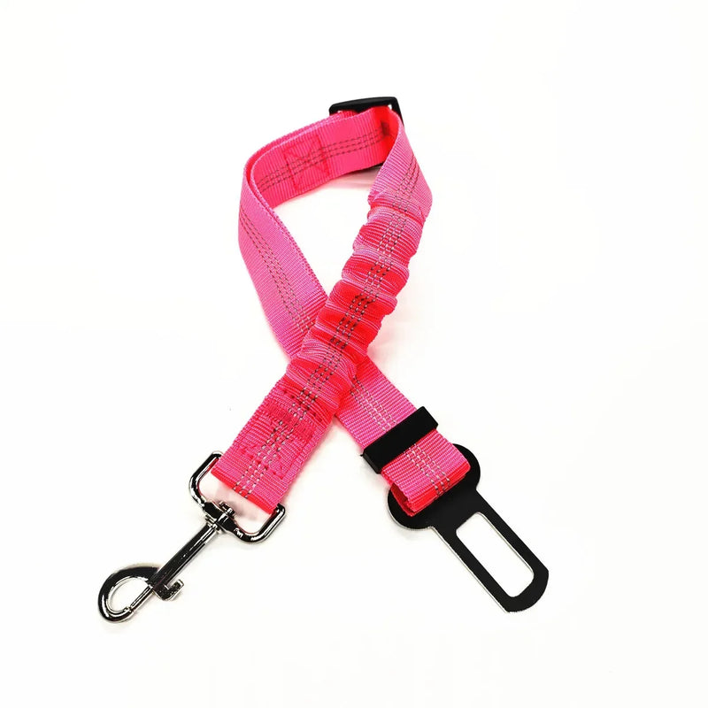 Ceinture de sécurité réglable pour chien et chat – Clip de véhicule | Guide de connexion rapide pour un transport en toute sécurité