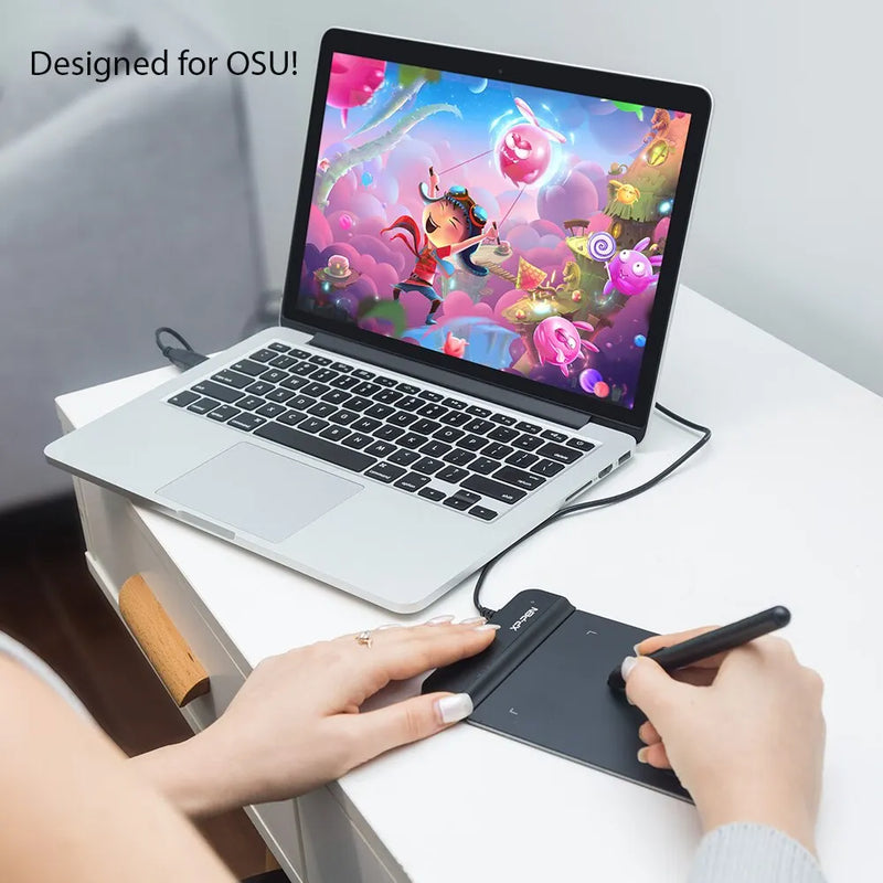 Mesa Digitalizadora XPPen G430S com Caneta Sem Bateria e 8192 Níveis de Pressão – Área Ativa 4x3" Compatível com Windows e Mac