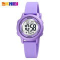 Montre LED colorée pour enfants SKMEI 1721 – Étanche, alarme et style sportif !