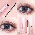 Matte Mascara with Silk Fibers – Long, Curled, Natural Lashes | Precision Brush, Quick Dry, Waterproof, Black &amp; Brown