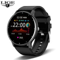Smartwatch LIGE ZL02 (Novo Modelo) - Chamadas Bluetooth 5.2, Tela Full Touch, Fitness Tracker, IP67
