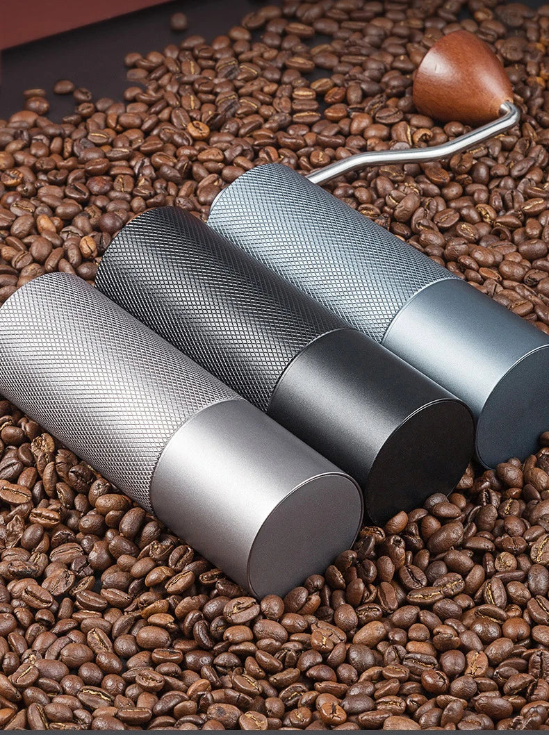 Moedor de Café Manual Portátil em Aço Inox – Ajuste de Moagem e Alta Durabilidade