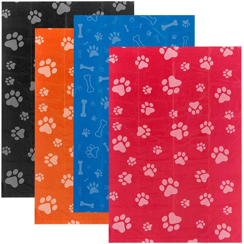 120 Rolos de Sacos para Fezes de Cachorro – 15 Sacos por Rolo – Coleta Higiênica ao Ar Livre – Refil para Higiene Pet