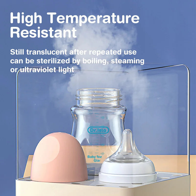 Biberon en verre anti-colique pour nouveau-nés – 90 ml ou 160 ml | Sans BPA