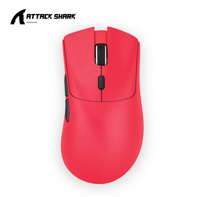 Attack Shark R1 – Mouse Gamer Profissional 18000 DPI, Sensor PAW3311, 1000Hz, Conexão Bluetooth/2.4G/USB, Macros Avançados