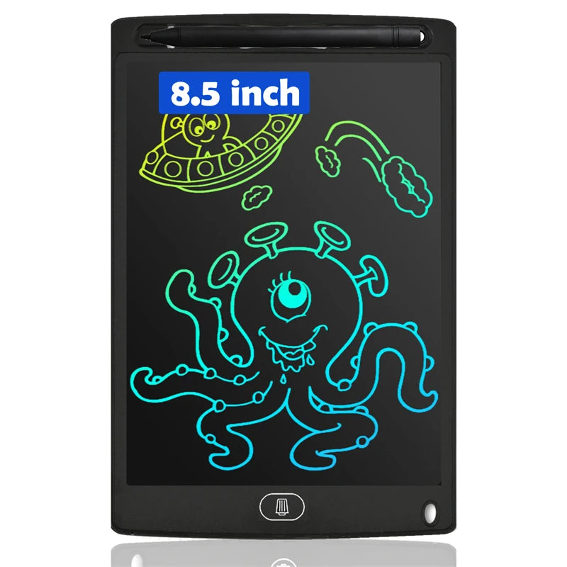 Tablette d'écriture LCD Efes 8,5" 10" 12" pour enfants – Jouet éducatif électronique pour dessiner, peindre et écrire