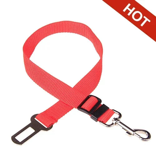 Ceinture de sécurité réglable pour chien et chat – Clip de véhicule | Guide de connexion rapide pour un transport en toute sécurité