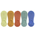 Chaussettes invisibles en dentelle pour femmes, antidérapantes, courtes, respirantes, en coton et silicone, pour l'été