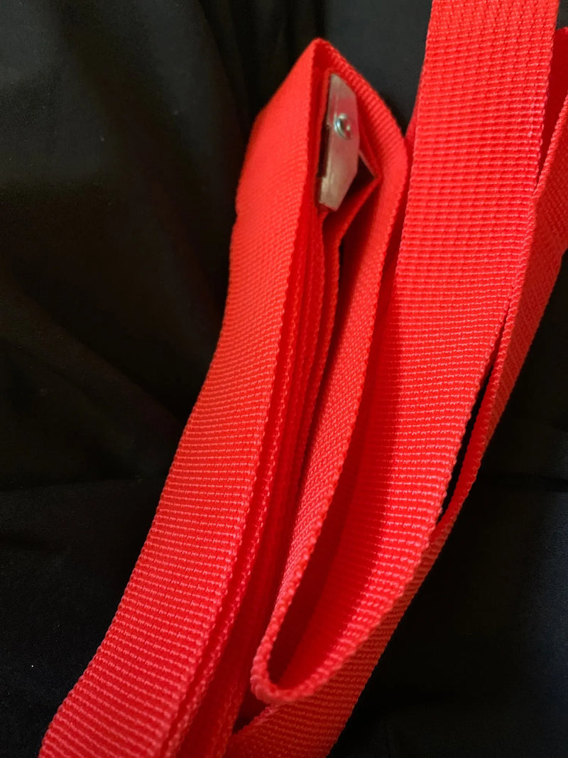 Cinta de Amarração com Catraca 250kg – Correia de Tensionamento em Nylon com Gancho, Fivela em Ferro-Zinco, Ideal para Cargas, Motos e Transporte