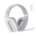 Casque de jeu sans fil BINNUNE 2,4 GHz avec micro pour PS5 PS4 PC Mac Playstation Casque de jeu Bluetooth avec microphone