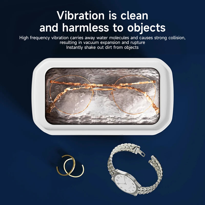 Xiaomi Mijia Ultrasonic Cleaner 650ml – Cleaning Jewelry, Glasses and Watches
