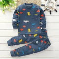 Conjunto Infantil de Algodão – Roupas de Inverno e Outono | Meninos e Meninas | Pijama ou Roupa de Dormir | Presente de Natal