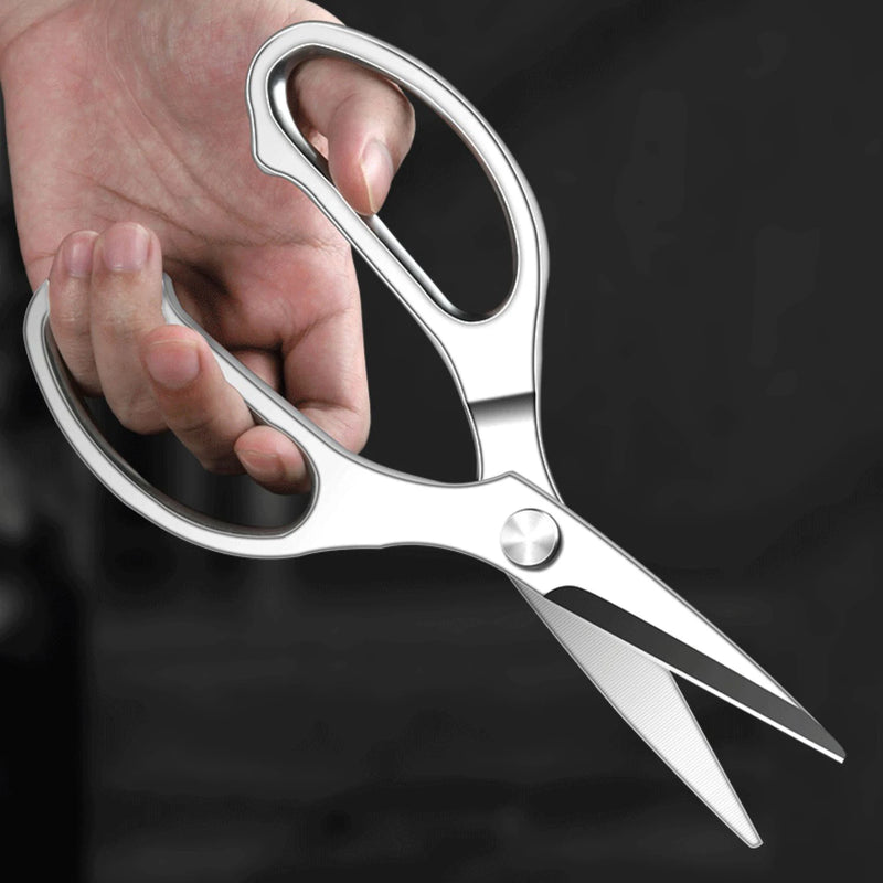 Ciseaux de cuisine professionnels Xitou – Entièrement en acier inoxydable, coupe-os de poulet, multi-usages avec étui de protection