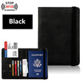 Étui de protection pour passeport de voyage avec compartiments pour documents et cartes