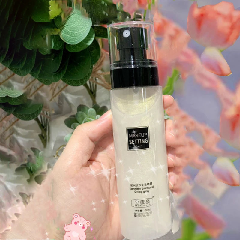 Spray fixateur de maquillage – Longue tenue, imperméable et résistant à la transpiration | Anti-gras, hydratation légère et fini naturel