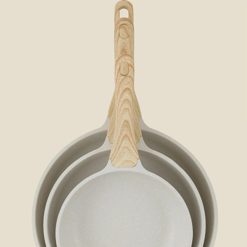 Frigideira Wok Antiaderente Durável de Cerâmica – Para Fogão a Gás e Indução, Ideal para Bifes e Cozinhar com Facilidade