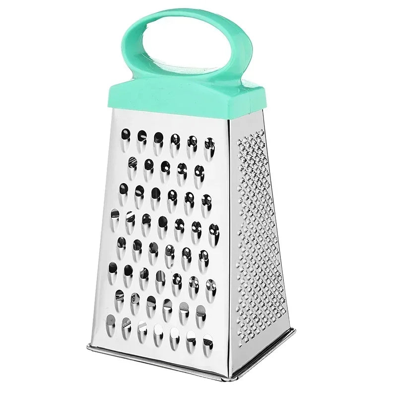 Râpe 4 en 1 en acier inoxydable – Trancheuse multifonctionnelle pour fromage, légumes, pommes de terre et plus encore