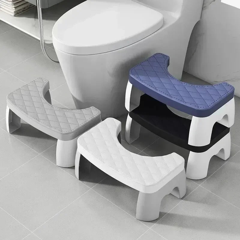 Banquinho Ergonômico Impermeável para Vaso Sanitário – Adultos, Crianças, Gestantes e Idosos