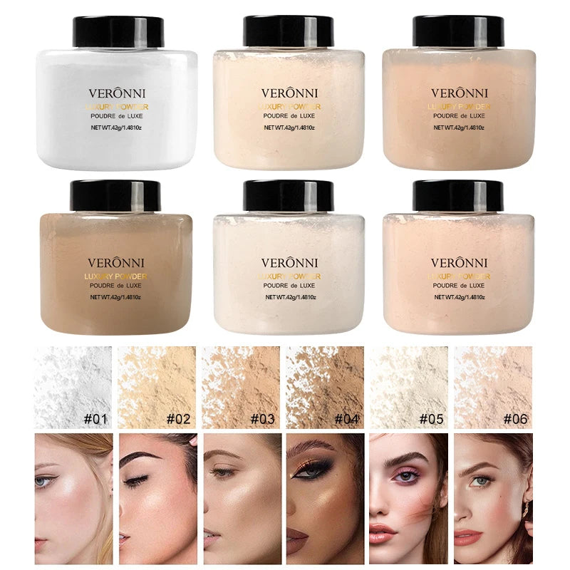 Poudre Libre Banane – Effet Illuminateur, Mat et Longue Tenue | Contrôle du sébum, texture légère, fini parfait pour tous les types de peau