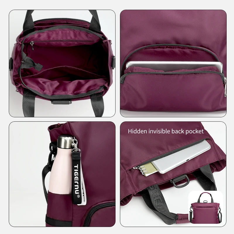 Kit 3 en 1 pour femme : sac à dos, sac à bandoulière et sac à main | Léger, élégant et polyvalent pour l'école, le collège ou la vie quotidienne