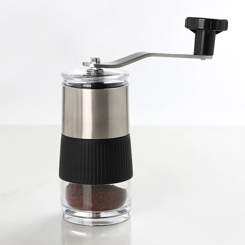 Moedor de Café Manual Portátil em Aço Inox com Lâmina de Cerâmica – Ajuste de Moagem
