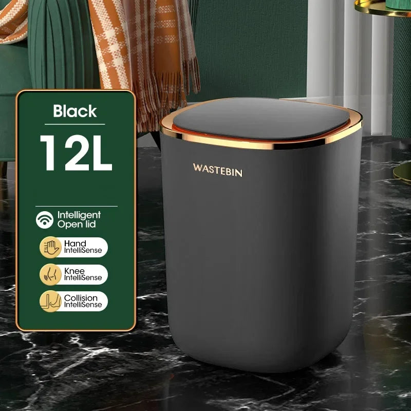 Smart Sensor Trash Can – 12L