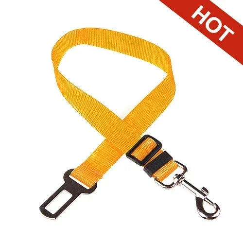 Ceinture de sécurité réglable pour chien et chat – Clip de véhicule | Guide de connexion rapide pour un transport en toute sécurité