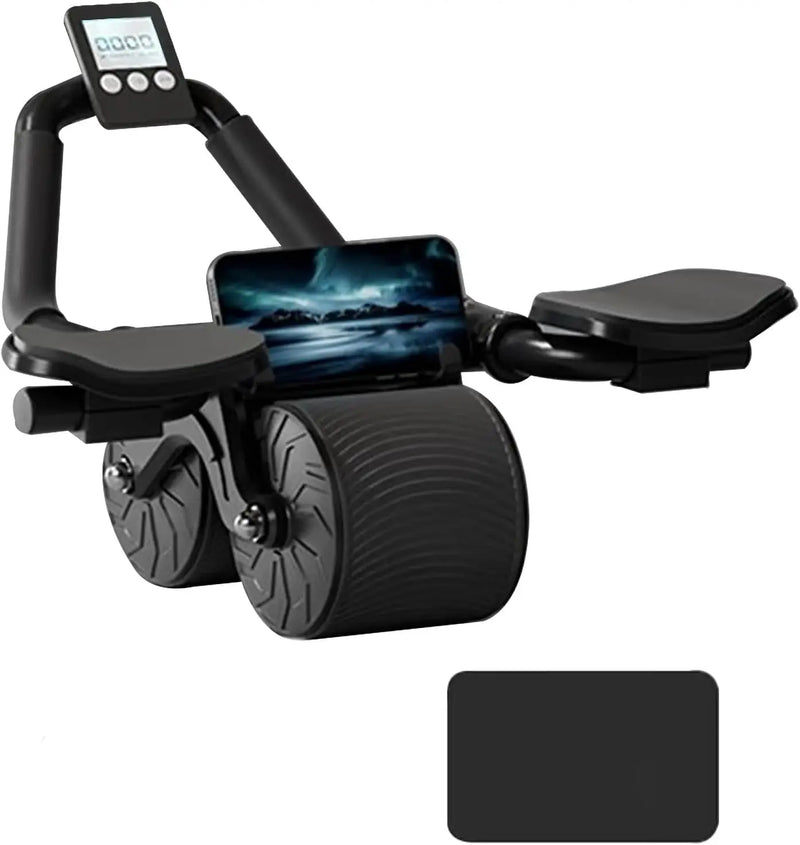 Roue abdominale avec support de coude et compteur numérique Recoil Fitness automatique