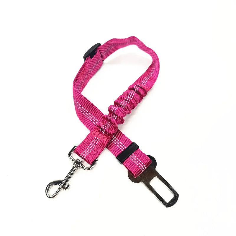 Ceinture de sécurité réglable pour chien et chat – Clip de véhicule | Guide de connexion rapide pour un transport en toute sécurité