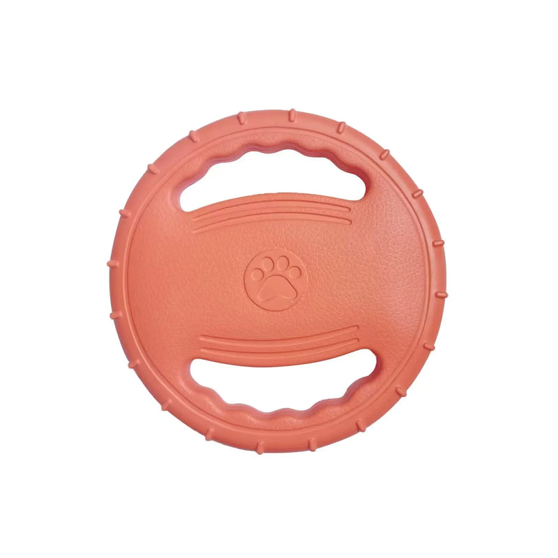 Disque volant pour animaux de compagnie EVA, anneau de traction pour dressage de chien, jouet flottant résistant aux morsures, jeu interactif de sports de plein air pour chien, frisbee