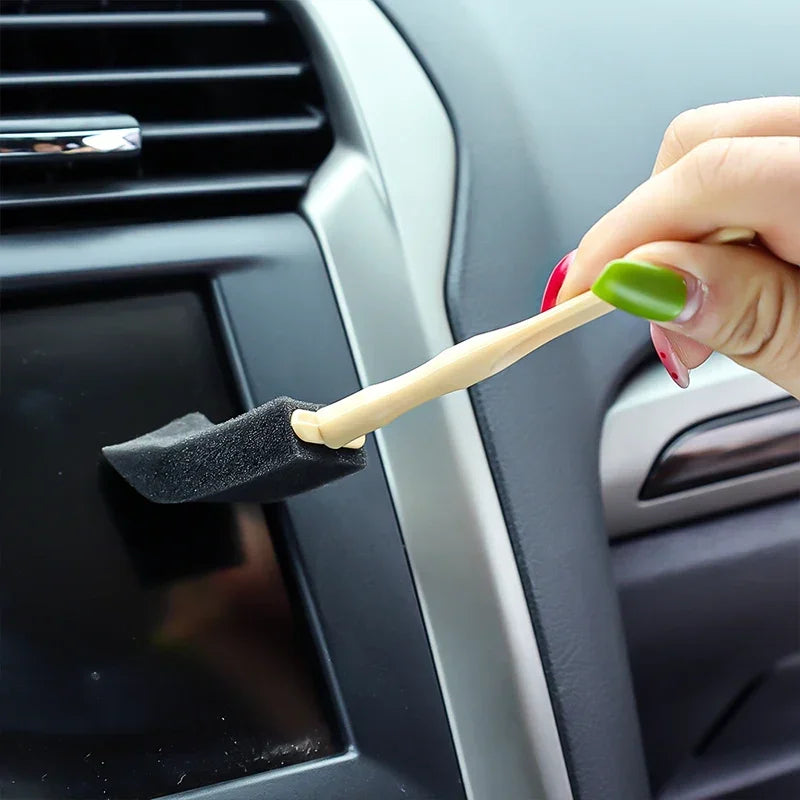 Mini Cleaning Brush with Sponge Head – Multipurpose Tool for Cars, Home and Office | Compact, Efficient and Easy to Use