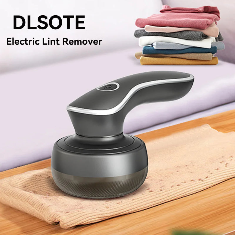 Removedor de Fiapos Digital Recarregável com Display – Portátil para Roupas