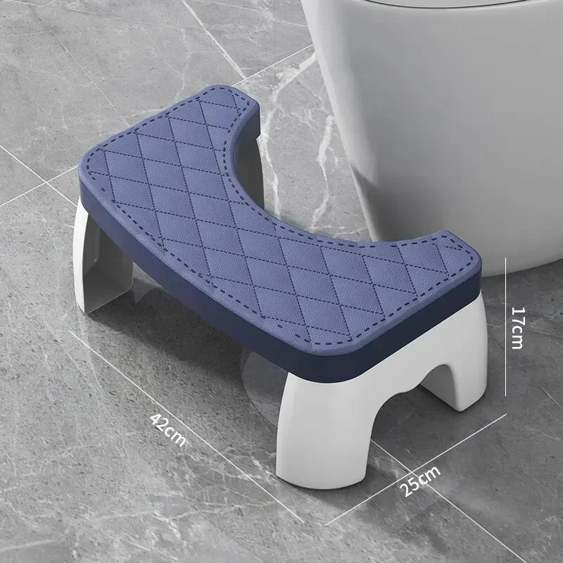 Banquinho Ergonômico Impermeável para Vaso Sanitário – Adultos, Crianças, Gestantes e Idosos