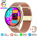 Smartwatch 1,43” AMOLED HD 2025 – Ligações Bluetooth – Compatível com Xiaomi Huawei – Masculino e Feminino