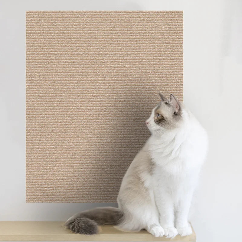 Autocollant anti-rayures pour chat – Autocollant pour canapé et mur | Découpable, renforcé par des clous