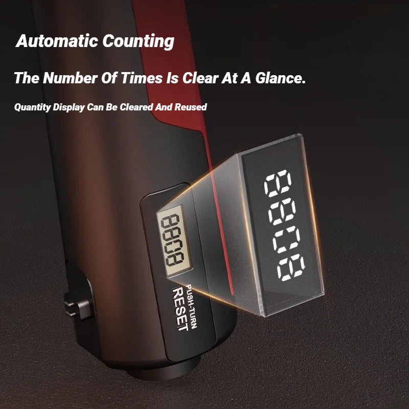 Fortalecedor de Mão com Contador Digital 5–100kg – Ajustável, Ergonômico e Ideal para Reabilitação, Treino Muscular e Fitness