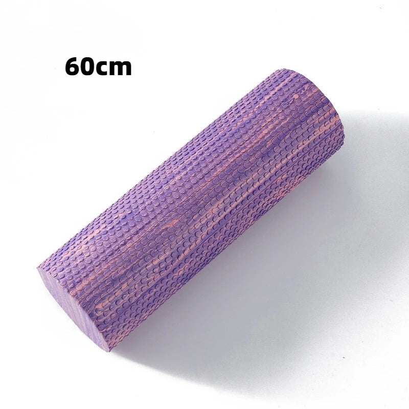 Rouleau en mousse EVA pour massage et yoga – 30/45/60 cm, Pilates, relâchement myofascial, entraînement et physiothérapie