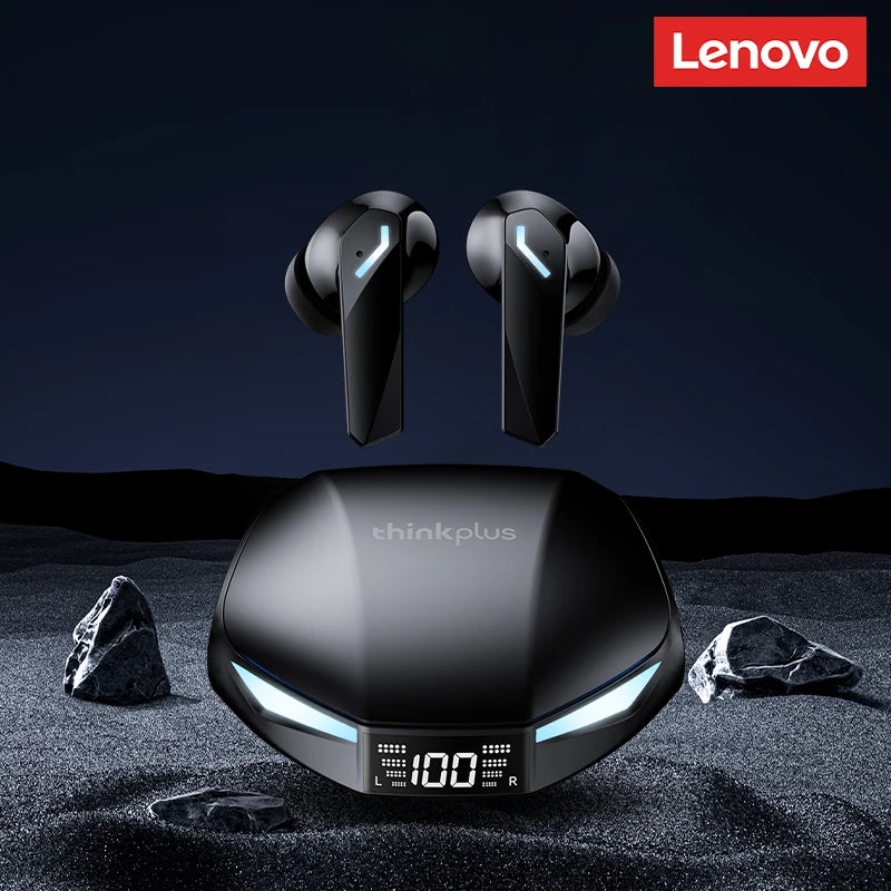 Fone Gamer Lenovo GM2 Pro Max | Bluetooth 5.4 | LED Display | À Prova D’Água | Cancelamento de Ruído | Baixa Latência