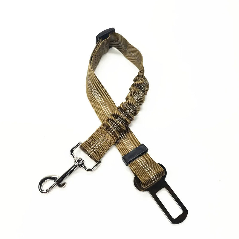 Ceinture de sécurité réglable pour chien et chat – Clip de véhicule | Guide de connexion rapide pour un transport en toute sécurité